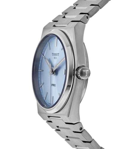 Tissot Ladies Watch PRX 35mm Light Blue Dial | T137.210.11.351.00